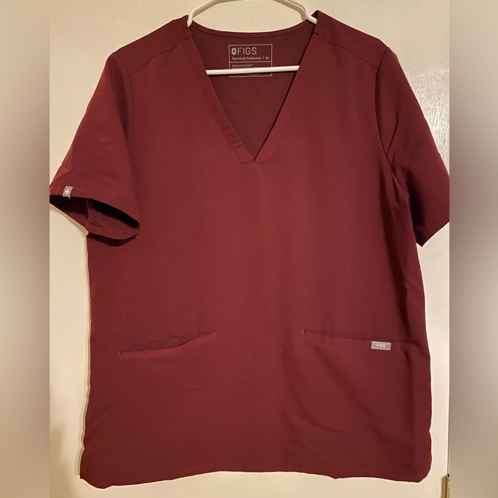 Figs 3 pocket scrub top size XL